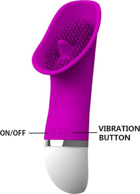 Pretty Love Rudolf Vibrating Clitoral Stimulator Silicone Fuchsia