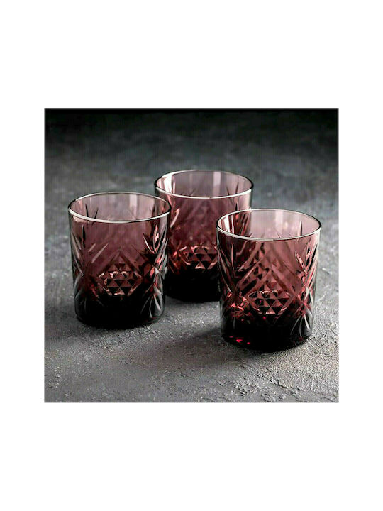 Luminarc Salzburg Glass Set Whiskey made of Glass Lilac 300ml 4pcs