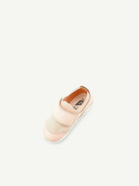 Kids Sneakers for Girls with Hoop & Loop Closure Pink -20