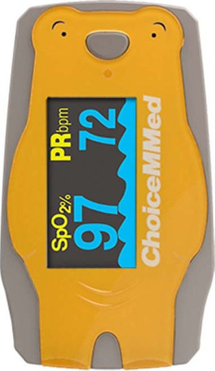 Choicemmed Fingertip Pulse Oximeter Kids Orange