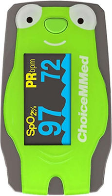 Choicemmed Fingertip Pulse Oximeter Kids Green