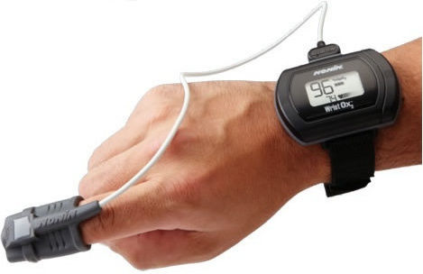 Nonin Wristox2 3150 Software Wrist Professional Oximeter Black