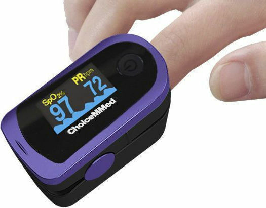 Choicemmed Fingertip Pulse Oximeter Blue