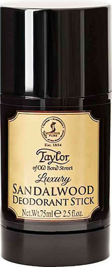 Taylor of Old Bond Street Луксозен Дезодорант Сандалово Дърво Стик Аποсметик в Стик 75ml