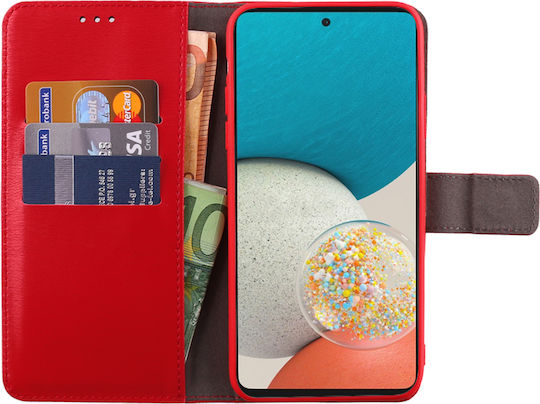 Volte-Tel Allure Magnet Wallet Synthetic Leather Red (Galaxy A53)