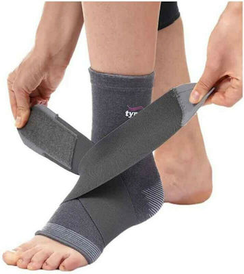 Ortholand Oik / Elastic Ankle Binder Comfeel Elastic Ankle Brace with Straps Gray