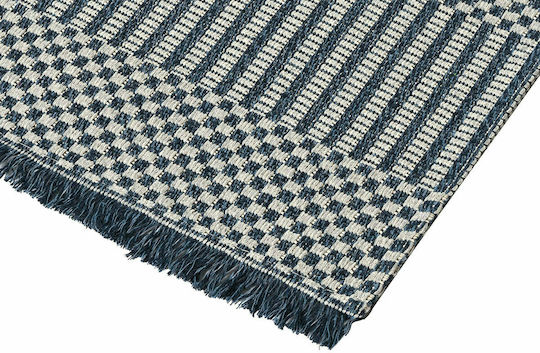 Beauty Home Cocotton Modern Bedroom Rug Sets Cotton Cocotton Gray Blue 9229-21409-Set 2 Pieces