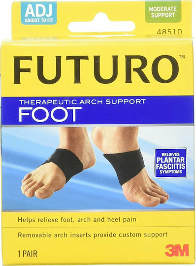 Futuro Therapeutic Arch Support Elastic Ankle Brace in Black color