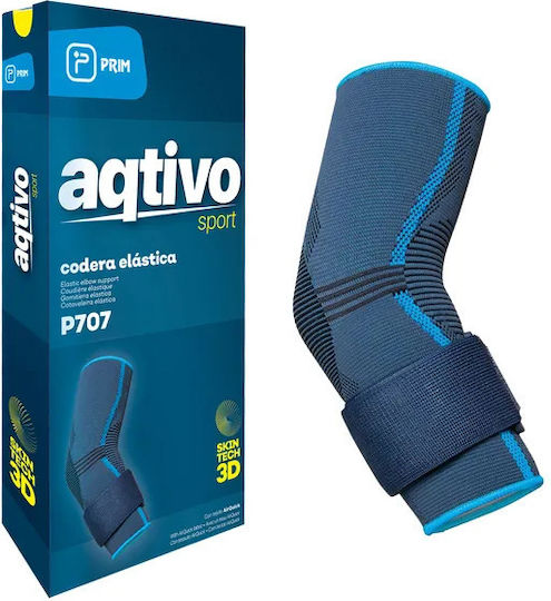 Mobiak Aqtivo Sport Elastic Elbow Brace for Epicondylitis in Blue color 0802618