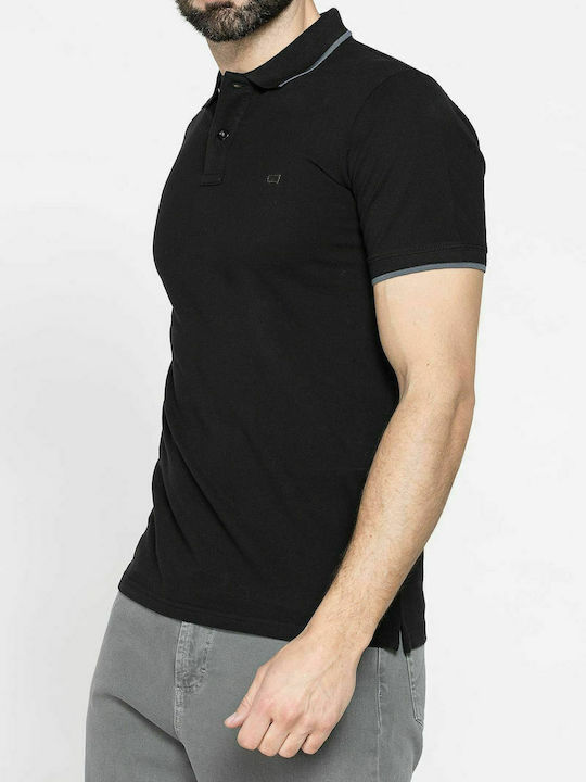 Polo T-shirt Μαύρο