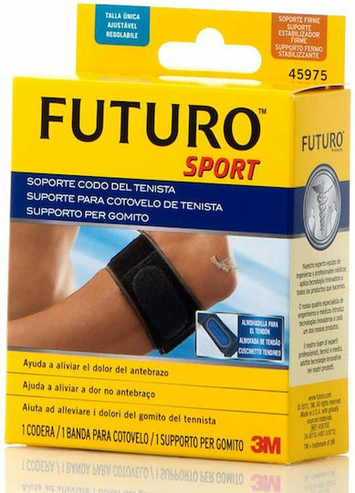 Futuro Elbow Support for Epicondylitis in Black color 45975
