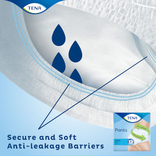 Tena Plus Incontinence Underwear XLarge 12pcs