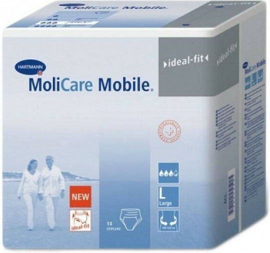 Hartmann MoliCare Mobile Пелени за инконтиненция 6 капки XLarge 14бр