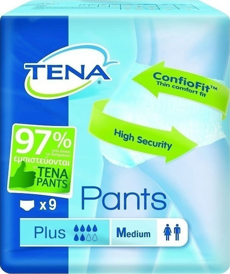 Tena Plus Mittel in Weiß Farbe 9Stück