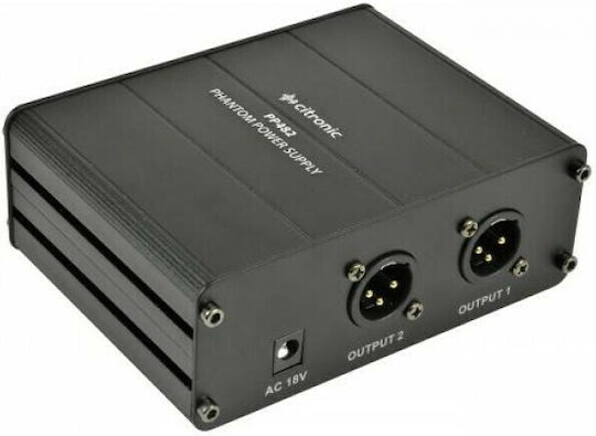 Citronic PP482 Phantom Power Stromversorgung für Mikrofone