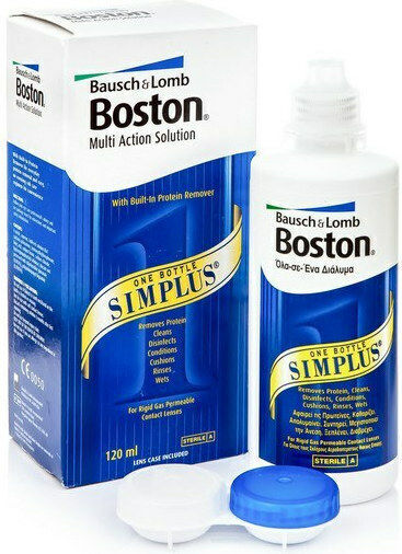 Bausch & Lomb Simplus Multi Action Solution Υγρό Φακών Επαφής 120ml