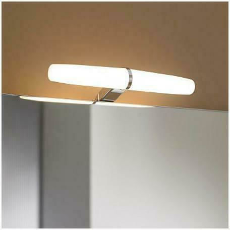 Drop Senso 85 Countertop with Sink & Mirror with Light L82xW38xH50cm Granite