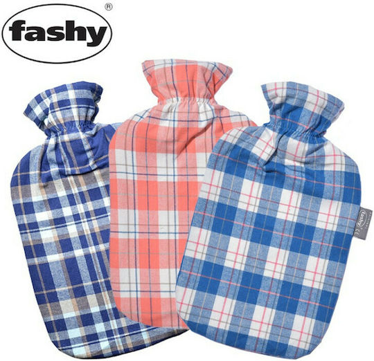 Fashy 6536 Θερμοφόρα Μπλε / Μπεζ Με Κάλυμμα Γενικής Χρήσης 26x19cm 2000ml