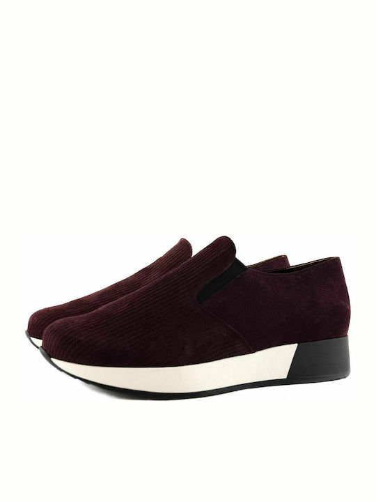 Juliet Juliet 505 Femei Sneakers Burgundy