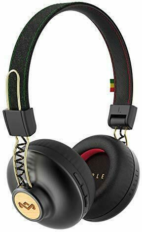 The House Of Marley Positive Vibration 2 Безжични Over Ear Слушалки с 12 Часа Време за Работа Черни