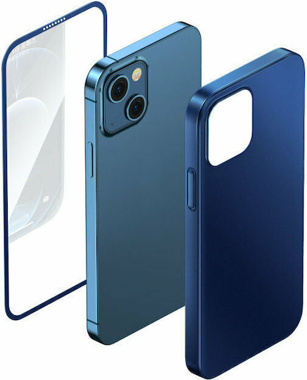 Joyroom JR-BP935 Back Cover Πλαστικό 0.76mm Σετ με Τζαμάκι Γκρι (iPhone 13 Pro)