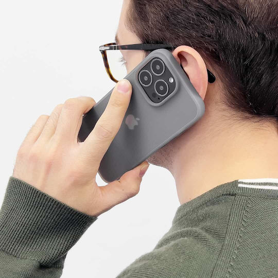 Kingxbar Plain Back Cover Silicon Violet (iPhone 13 Pro Max)