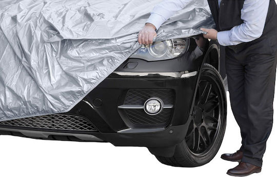 Car+ Covers for Car with Carrying Bag 530x175x120cm Waterproof XLarge Secured with Straps