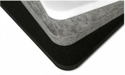 Audiodesigner Ecoplan Square Sound Absorbing Panel L60xW60cm 4pcs Gray