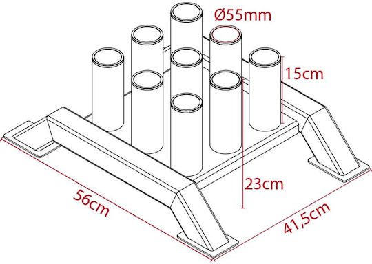 AMILA Weight Stand for Weight Bars