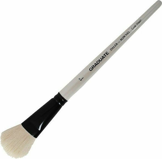 Daler Rowney Graduate Synthetic Goat Oval Wash Pensulă de Pictură cu Formă Plată 1buc 212152100