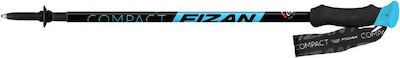 Fizan Compact Telescopic Trekking Pole Aluminium 2pcs Blue