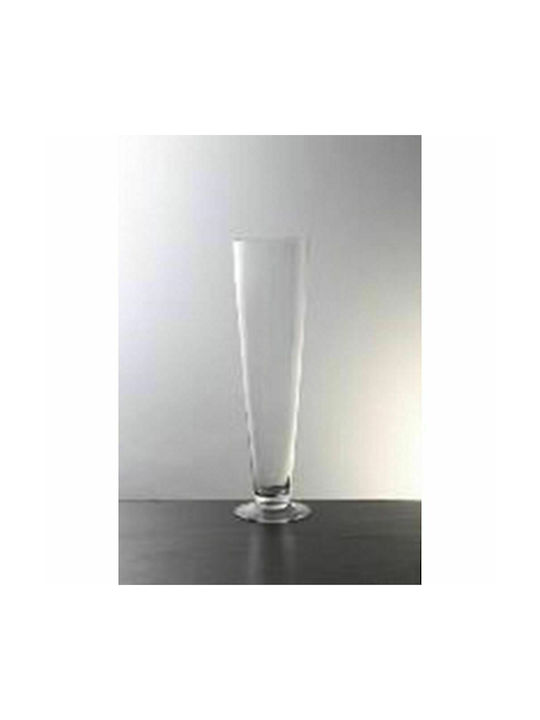 Iliadis Διακοσμητικό Βάζο Glas Transparent 11x11x40cm 1Stück