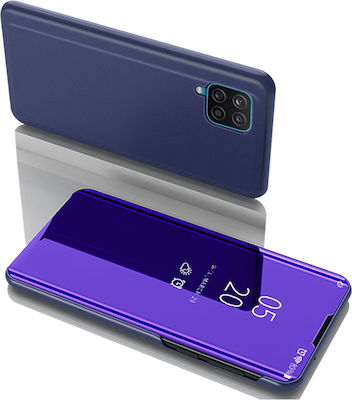 Clear View Plastic Book Purple (Galaxy A12)