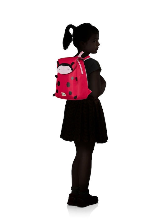 Samsonite Sammies Eco Happy Sammies Eco School Bag Backpack Elementary, Elementary Red 11Liters
