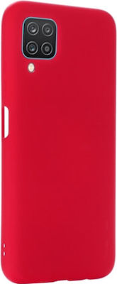 Forcell Soft Back Cover Σιλικόνης Κόκκινο (Galaxy A12)