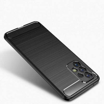 Tech-Protect Carbon Umschlag Rückseite Silikon Schwarz (Galaxy A33 5G)