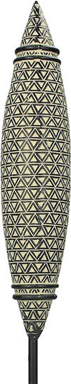 Zaros Raumdekoration Tribal aus Polyresin 10x10x45cm 1Stück