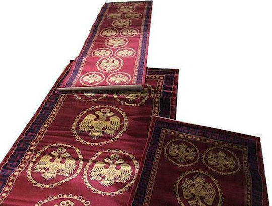 Newplan Lydia 2128Α Εκκλησιαστικό Χαλί Διάδρομος Burgundy 5-10-Φ100-2128Α BURG-Φ100