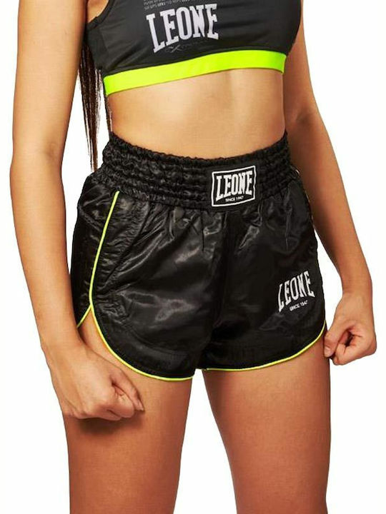 Leone Basic Γυναικείο Σορτσάκι Kick/Thai Boxing Μαύρο