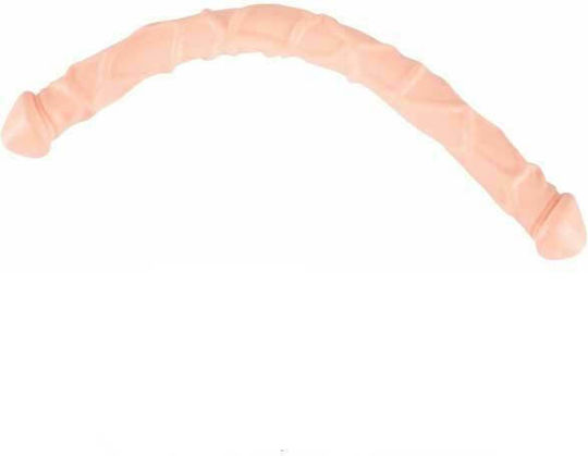 Nature Skin Double Dong Διπλό Dildo Pink 45.8cm