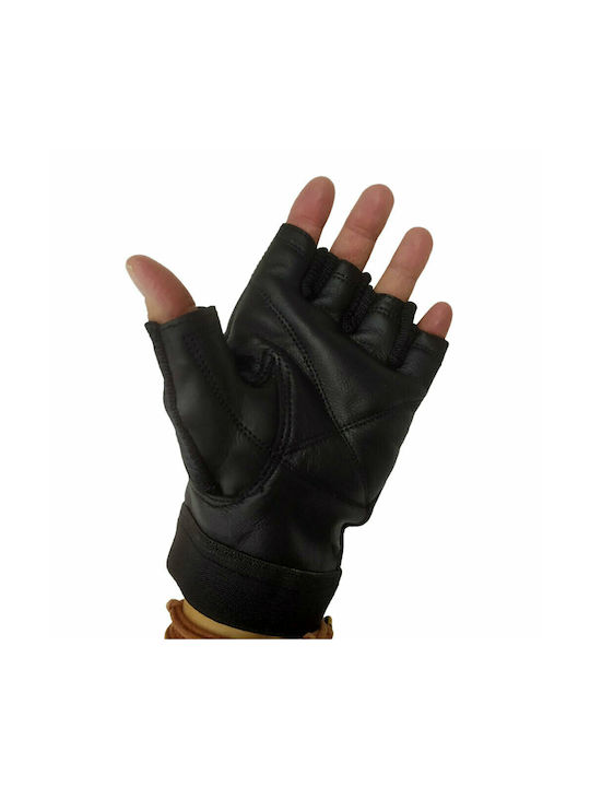 Athlopaidia Men's Sports Gloves Gym Black