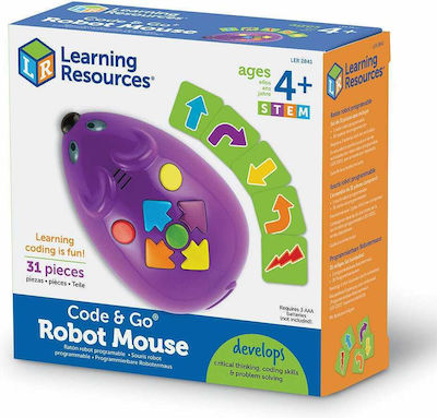Learning Resources Εκπαιδευτικό Παιχνίδι Ρομποτικό Ποντικάκι για 4+ Ετών