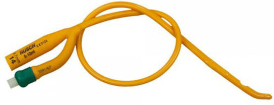 Rusch Gold Tiemann Catheter Number 20 in Yellow Color 1Piece