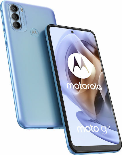 Motorola Moto G31 Dual SIM (4/64GB) Светлосин