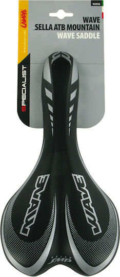 Lampa Wave Schwarz Fahrradsattel MTB