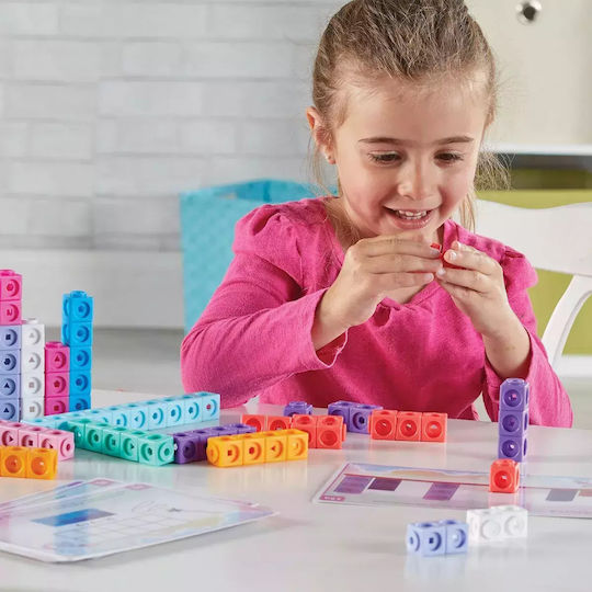 Learning Resources MathLink Cubes Early Maths Fantasticals STEM Εκπαιδευτικό Παιχνίδι Γνώσεων για 5+ Ετών