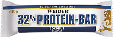 Weider Protein Proteinriegel mit 32% Protein & Geschmack Kokosnuss 12x60gr