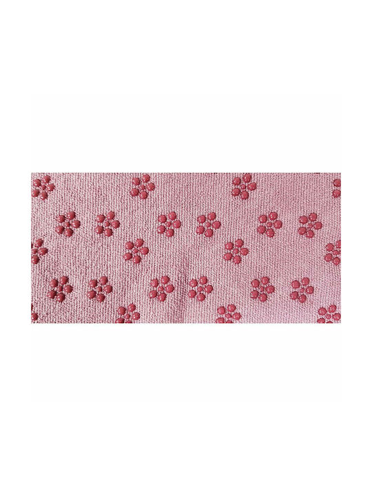Tunturi Yoga Gym Towel With Carrying Case Pink 180x63cm