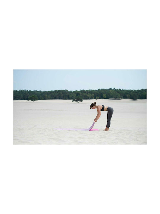 Tunturi Yoga Gym Towel With Carrying Case Pink 180x63cm