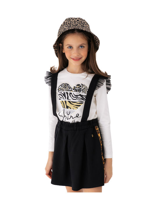 Kinder Latzrock Schwarz